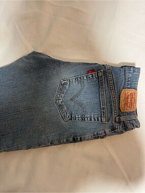 Levi's Men's Light Blue Straight Leg Jeans